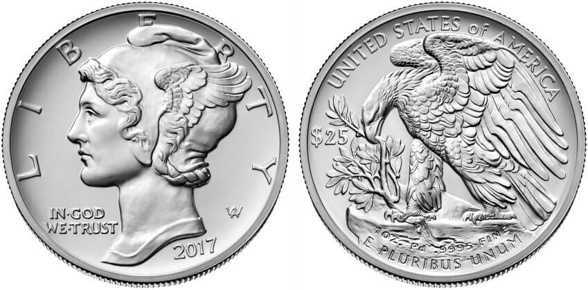 2017 American Palladium Eagle 2017 American Palladium Eagle