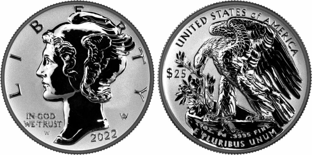 2022-W Proof Palladium Eagle