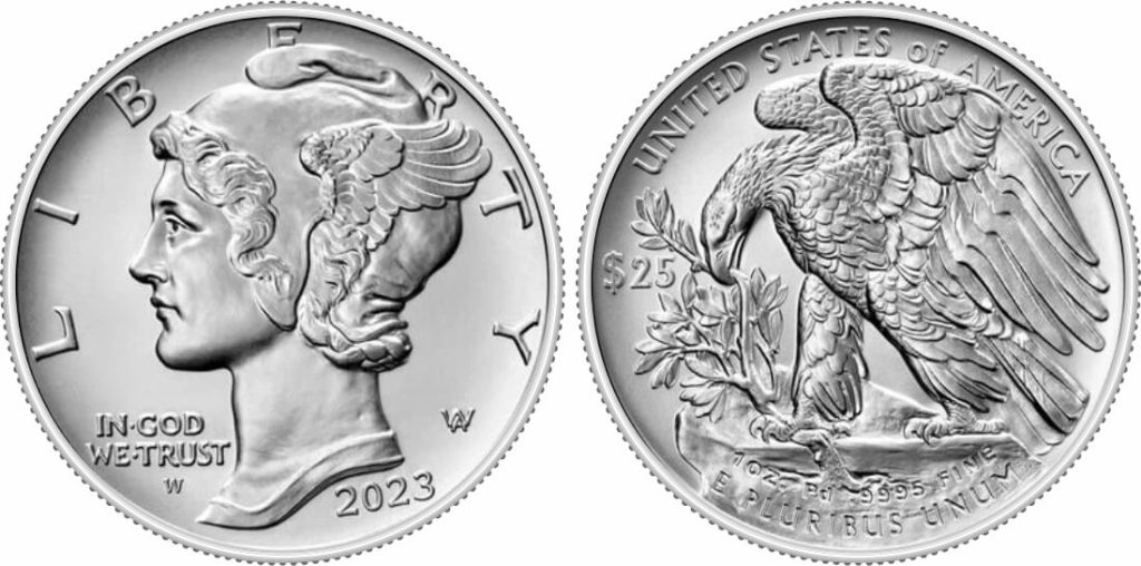 2023-W Palladium Eagle